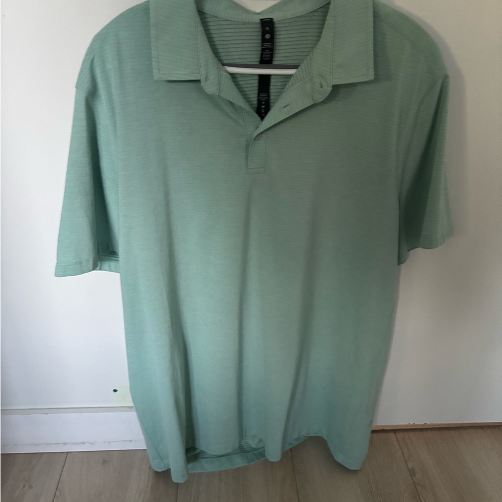 Men's Mint Green Polo Shirt